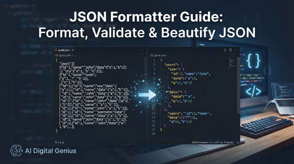 JSON Formatter Guide: Format, Validate and Beautify JSON